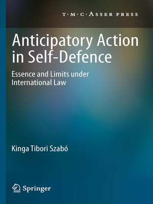 cover image of Anticipatory Action in Self-Defence